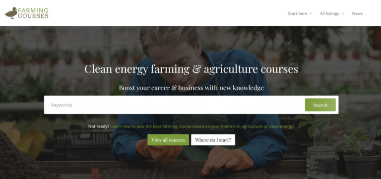FarmingCourses.com – Agritech Entrepreneur & Industry Leader